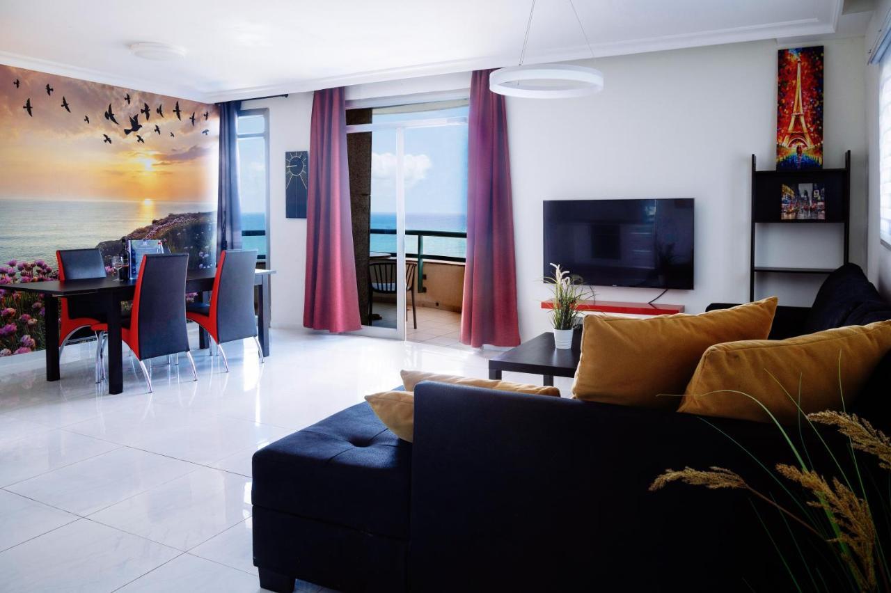 Almog Beach Apartments מגדלי חוף הכרמל חיפה Exterior foto